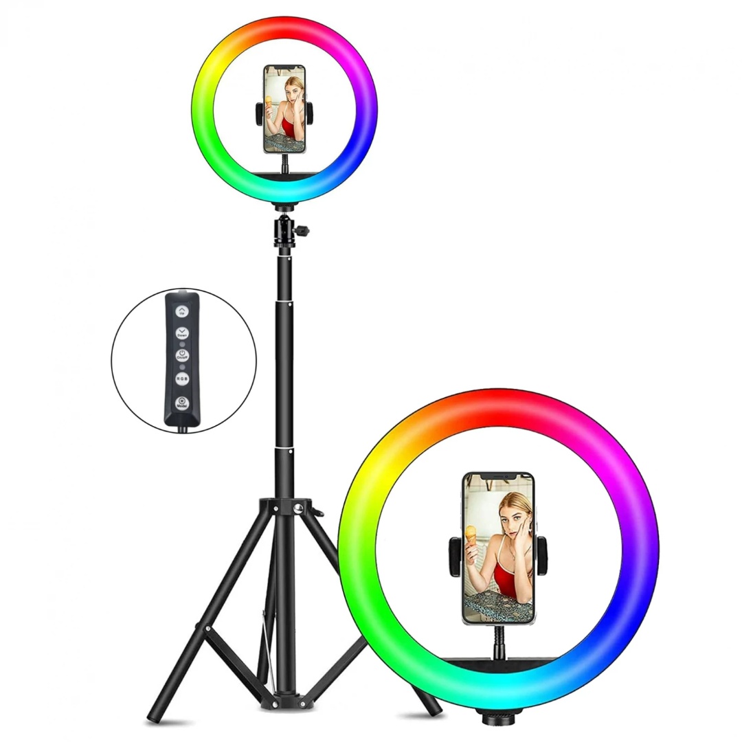 Aro Anillo Selfie Luz Led 26cm C Trípode Ring Light Celular