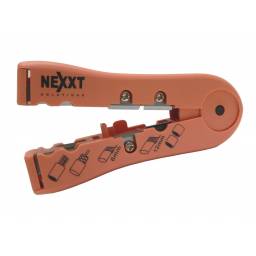 Pelacables Nexxt UTPSTP, Cable Coaxial, Cable Plano