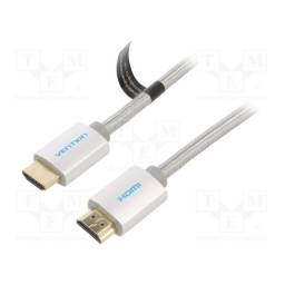 Cable HDMI Vention 3 Metros Aluminio AABII
