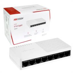 Switch 8 Bocas Gigabit Hikvision DS-3E508D-O ( SIN POE)