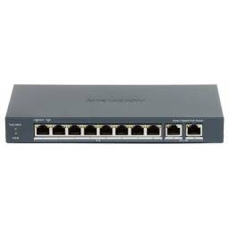 Switch PoE Hikvision DS-3E1510P-EIM 10 puertos gigabit 60w